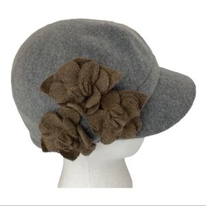 Augus T Floral Wool Blend Hat